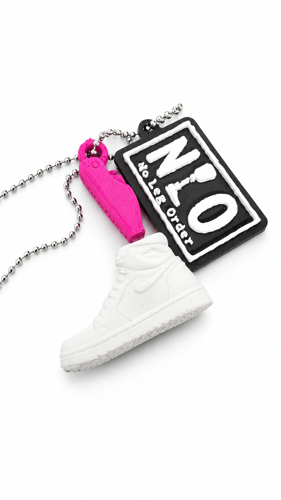 Daddy No Legs - Keychain/Necklace